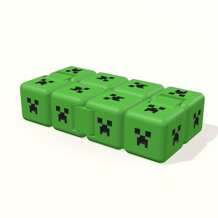 Creeper Infinity Cube STL